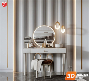 Dressing Table Skp Files 